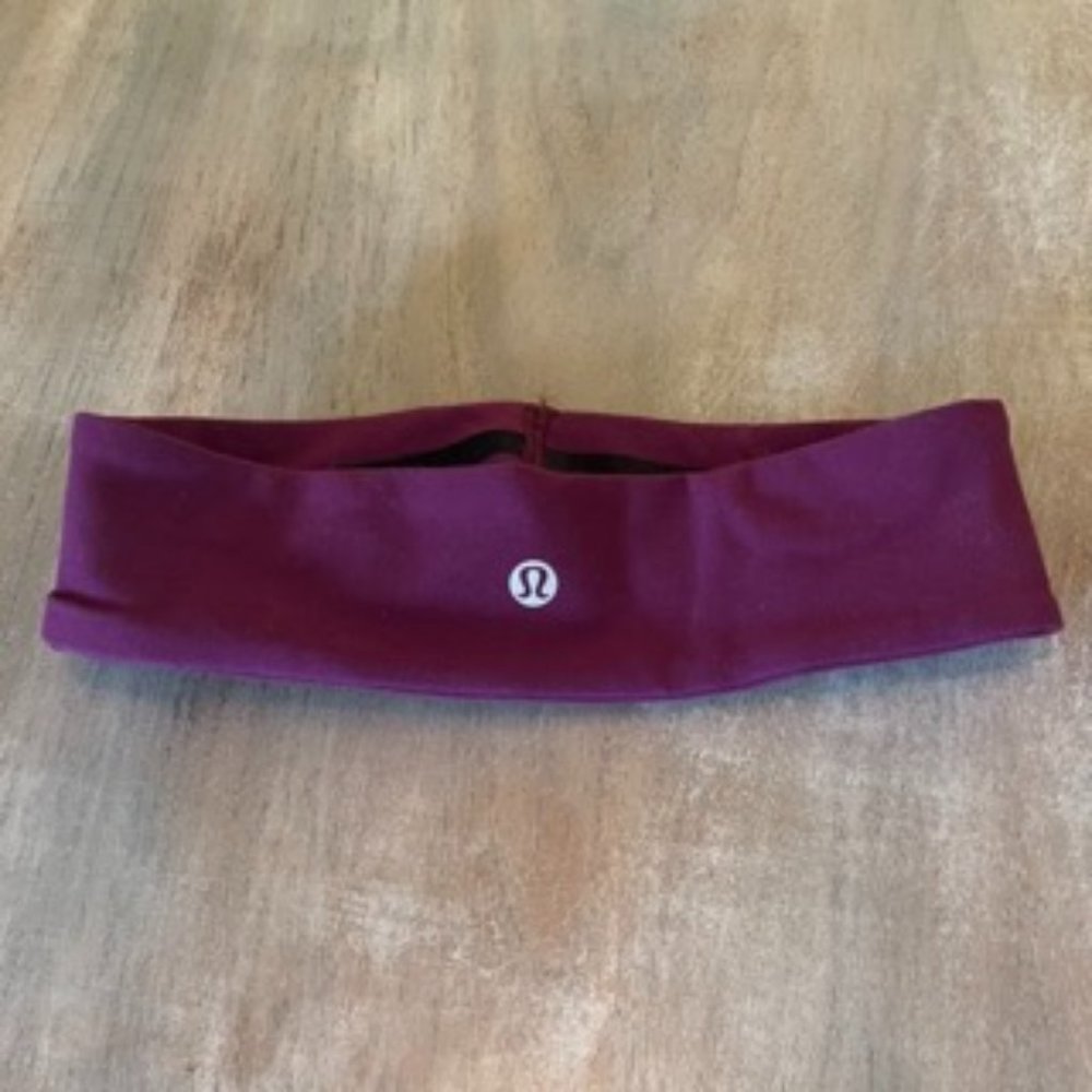 Lululemon Purple/Maroon Training Headband